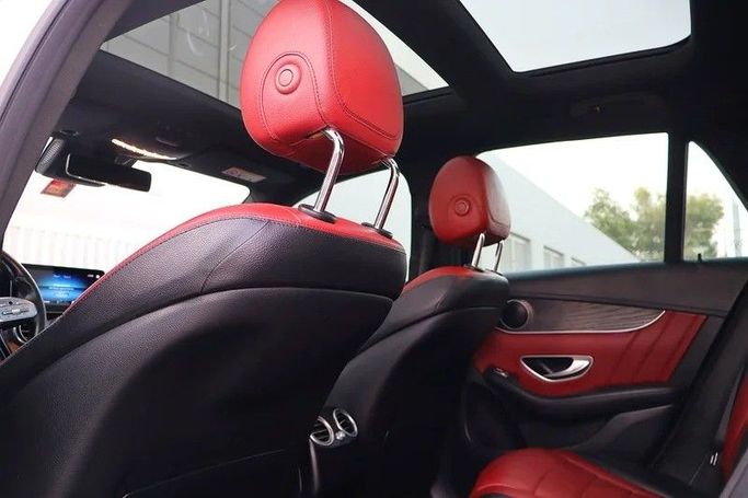 Used Mercedes-Benz GLC 200 I (X253) Facelift, 2.0 l, 2021 in Sharjah by Al Rukin Al Saudi, White color. GCC Specs | AUTO.AE