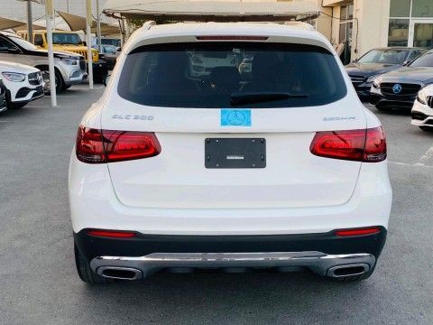 Used Mercedes-Benz GLC 300 II (X254), 2.0 l, 2022 in Sharjah by Ali Used Cars, White color. American Specs | AUTO.AE