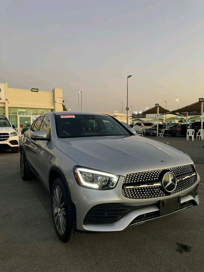 Used Mercedes-Benz GLC 300 I (X253) Facelift, 2.0 l, 2022 in Sharjah by Daira Used Cars, White color. American Specs | AUTO.AE