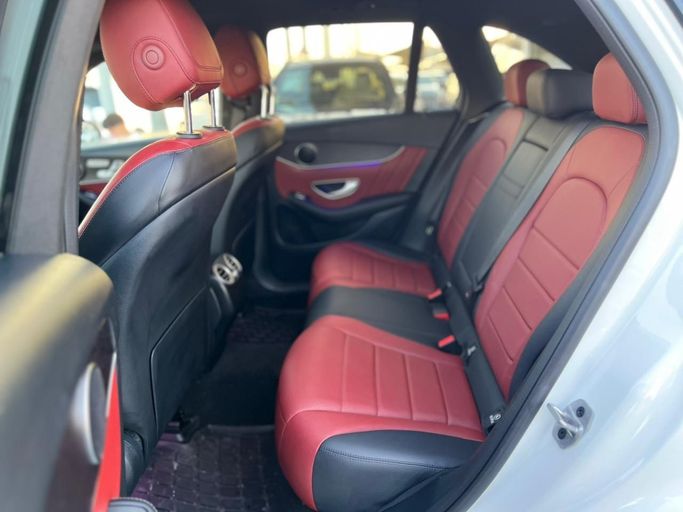 Used Mercedes-Benz GLC 300 II (X254), 2.0 l, 2022 in Sharjah by Ali Used Cars, White color. American Specs | AUTO.AE