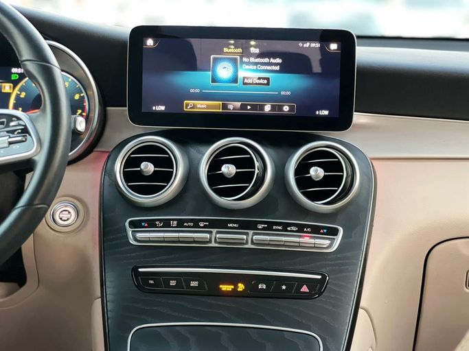 Used Mercedes-Benz GLC 300 II (X254), 2.0 l, 2022 in Sharjah by Ali Used Cars, Black color. American Specs | AUTO.AE