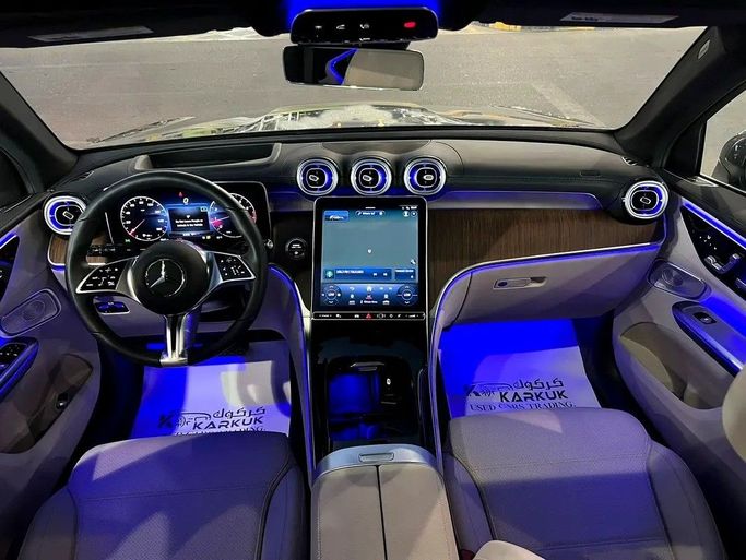 Used Mercedes-Benz GLC 300 II (X254), 2.0 l, 2023 in Sharjah by Karkuk Used Cars, Grey color. American Specs | AUTO.AE