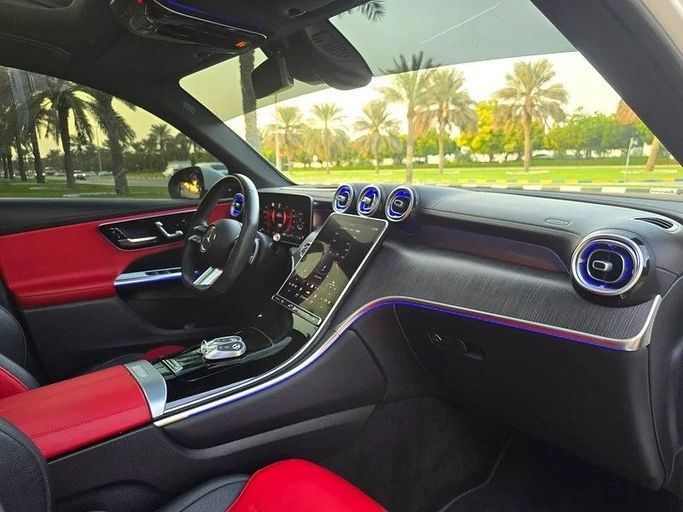 Used Mercedes-Benz GLC 200 II (X254), 2.0 l, 2023 in Sharjah by Al Luluah Al Baithaa, White color.  | AUTO.AE