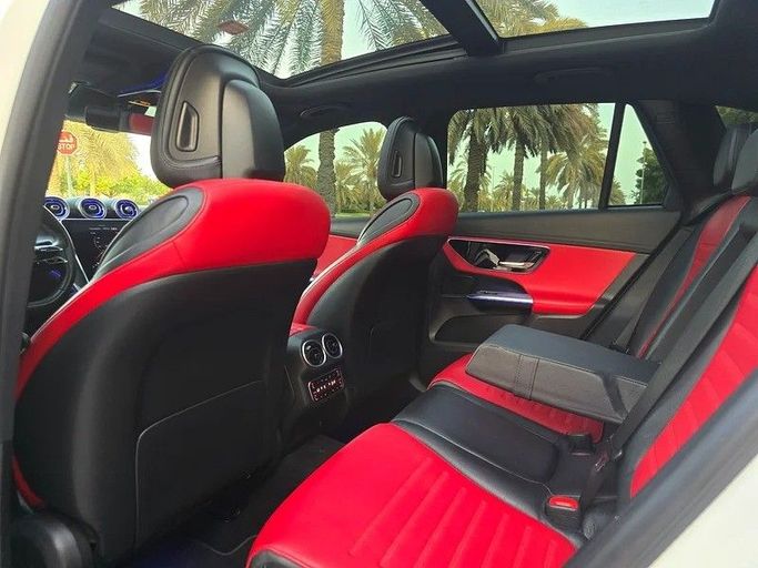 Used Mercedes-Benz GLC 200 II (X254), 2.0 l, 2023 in Sharjah by Al Luluah Al Baithaa, White color.  | AUTO.AE