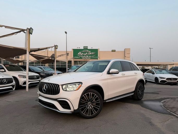 Used Mercedes-Benz GLC 300 I (X253) Facelift, 2.0 l, 2021 in UAE, Sharjah by Daira Used Cars, White color. American Specs | AUTO.AE | Listing #278633