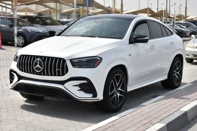 Подержанный Mercedes-Benz GLE AMG 53 AMG II (V167) Рестайлинг, 3.0 л, 2024 в Шардже от Alfaris Used Cars Белый цвет. Other | AUTO.AE