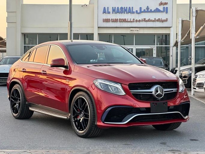 Подержанный Mercedes-Benz GLE AMG 63 AMG S I (W166), 5.5 л, 2016 в Шардже от Al Hashal Used Cars Красный цвет. Японская | AUTO.AE