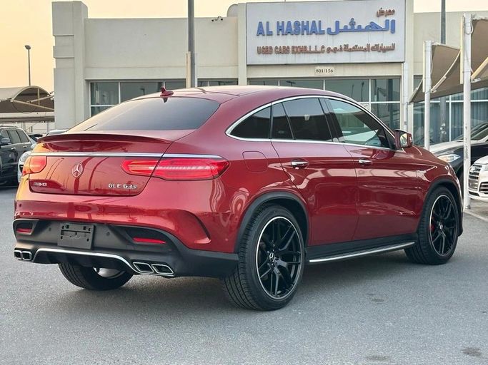 Подержанный Mercedes-Benz GLE AMG 63 AMG S I (W166), 5.5 л, 2016 в Шардже от Al Hashal Used Cars Красный цвет. Японская | AUTO.AE
