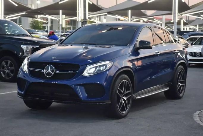 Used Mercedes-Benz GLE AMG 43 AMG I (W166), 3.0 l, 2019 in Sharjah by Alfaris Used Cars, Blue color. GCC Specs | AUTO.AE