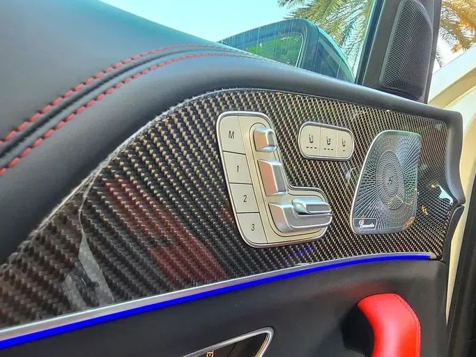 Used Mercedes-Benz GLE Coupe AMG 63 AMG S II (C167), 4.0 l, 2021 in Sharjah by Al Luluah Al Baithaa, White color. GCC Specs | AUTO.AE