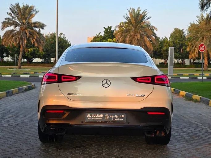 Used Mercedes-Benz GLE Coupe AMG 63 AMG S II (C167), 4.0 l, 2021 in Sharjah by Al Luluah Al Baithaa, White color. GCC Specs | AUTO.AE