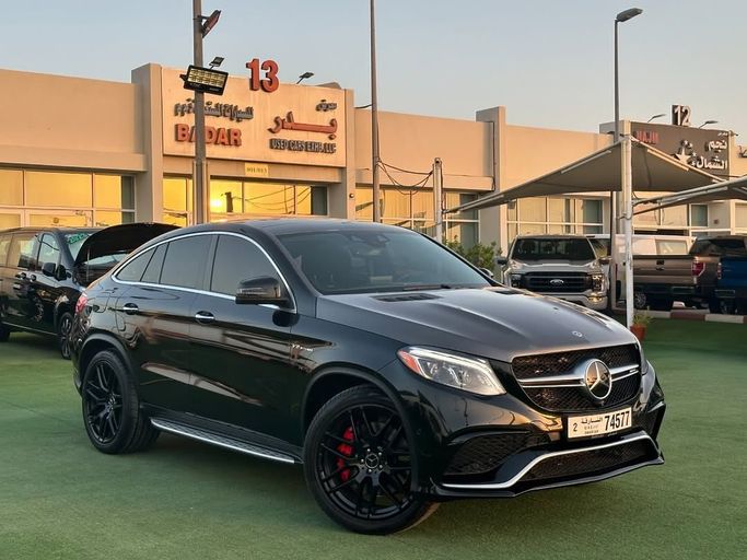 Used Mercedes-Benz GLE Coupe AMG 63 AMG S I (C292), 5.5 l, 2019 in Sharjah by Badar Used Cars, Black color.  | AUTO.AE