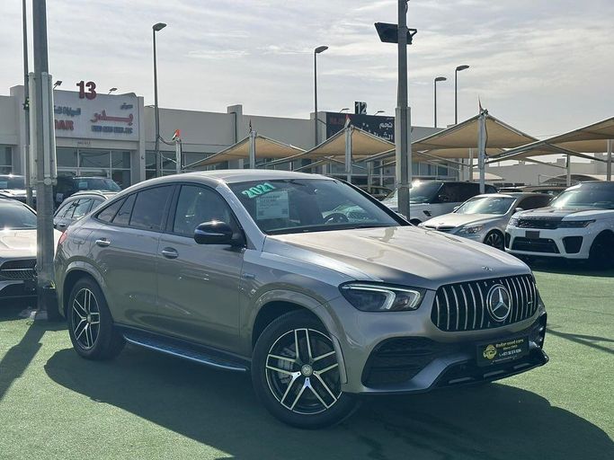 New Mercedes-Benz GLE Coupe AMG 53 AMG II (C167), 3.0 l, 2021 in Sharjah by Badar Used Cars, Silver color.  | AUTO.AE