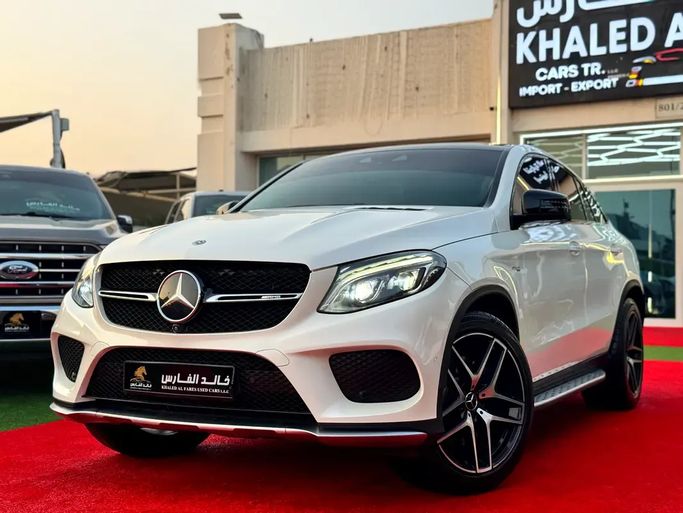 Подержанный ⁦Mercedes-Benz GLE Coupe AMG 43 AMG I (C292), 3.0 л, 2018⁩ в ОАЭ, Шарджа от KHALED AL FARES 211 Белый цвет. GCC | AUTO.AE | Объявление #280660