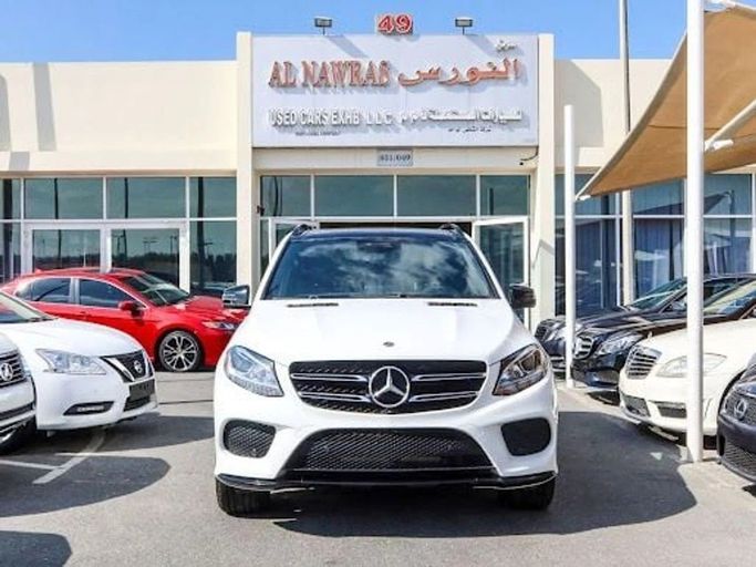 Used Mercedes-Benz GLE 350 II (V167), 2.0 l, 2018 in Sharjah by Alnawras Cars, White color. American Specs | AUTO.AE