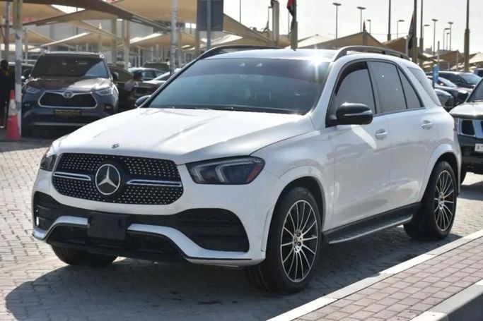 Used Mercedes-Benz GLE 450 II (V167), 3.0 l, 2020 in Sharjah by Alfaris Used Cars, White color. Other | AUTO.AE