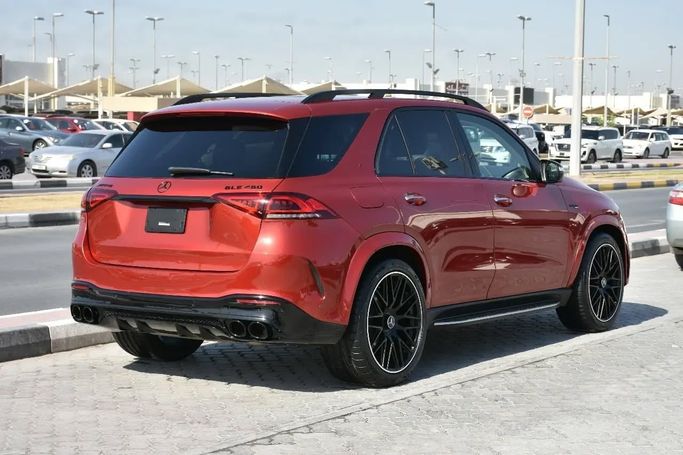 Used Mercedes-Benz GLE 450 II (V167), 3.0 l, 2020 in Sharjah by Alfaris Used Cars, Red color. Other | AUTO.AE