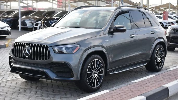 Подержанный Mercedes-Benz GLE 350 II (V167), 2.0 л, 2021 в Шардже от Alfaris Used Cars Серый цвет. Other | AUTO.AE