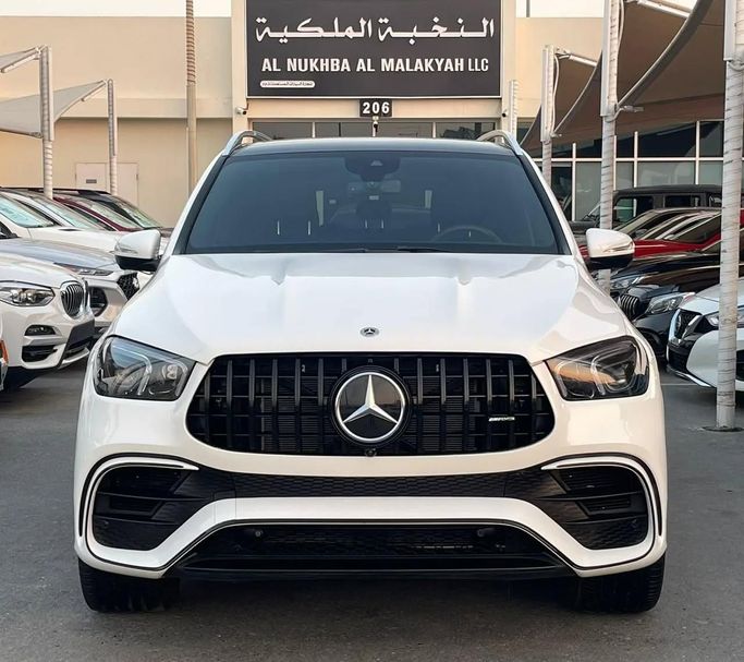 Used Mercedes-Benz GLE 350 II (V167), 2.0 l, 2022 in Sharjah by Al Nukhba Al Malakyah Used Cars, White color. American Specs | AUTO.AE