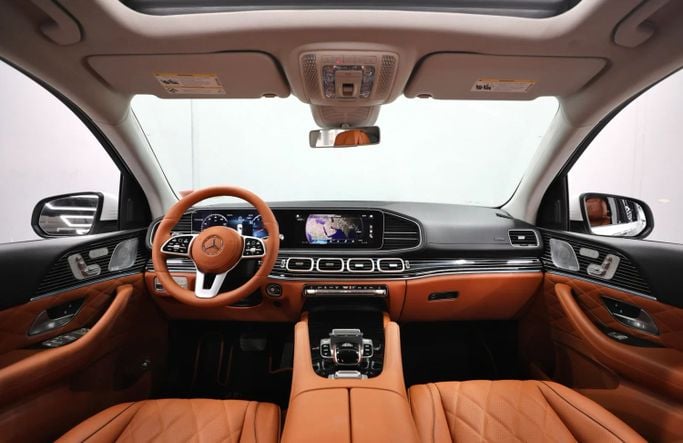 Used Mercedes-Benz GLS 450 II (X167), 3.0 l, 2020 in Sharjah by Al Qassem Cars Trading, Grey color. American Specs | AUTO.AE