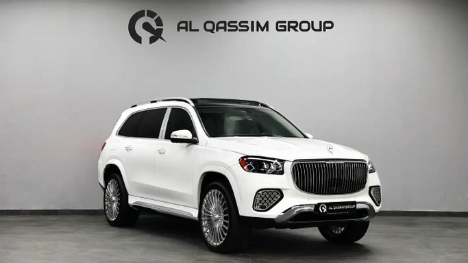 Подержанный Mercedes-Benz GLS 450 II (X167), 3.0 л, 2020 в Шардже от Al Qassem Cars Trading Белый цвет. Американская | AUTO.AE | Объявление #273766