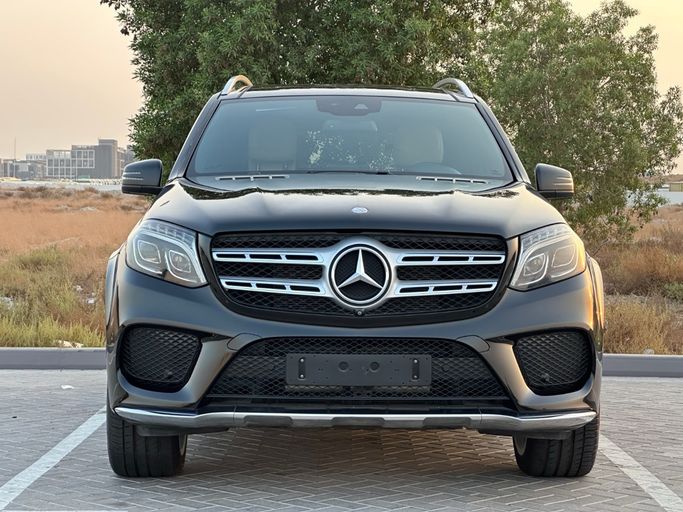 Used ⁦Mercedes-Benz GLS 500 I (X166), 4.7 l, 2016⁩ in UAE, Sharjah by Al Hashal Used Cars, Black color. GCC Specs | AUTO.AE | Listing #286789