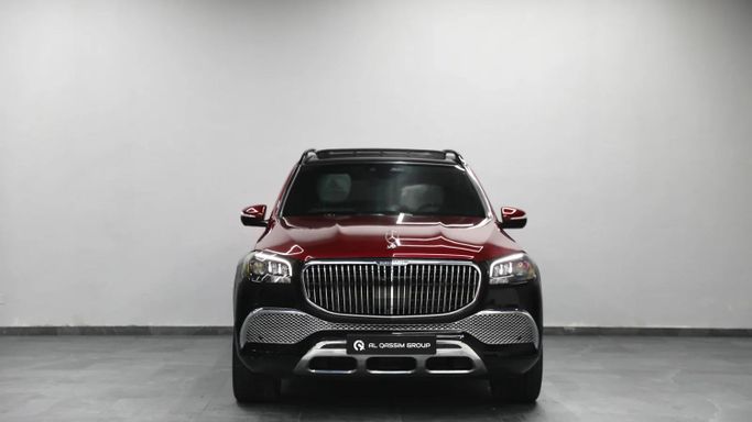 Used Mercedes-Benz Maybach GLS 600 I, 4.0 l, 2022 in Sharjah by Al Qassem Cars Trading, Red color. Korean Specs | AUTO.AE