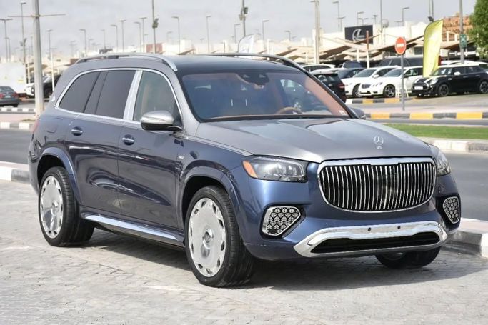 Used Mercedes-Benz Maybach GLS 600 I Facelift, 4.0 l, 2024 in Sharjah by Alfaris Used Cars, Blue color.  | AUTO.AE