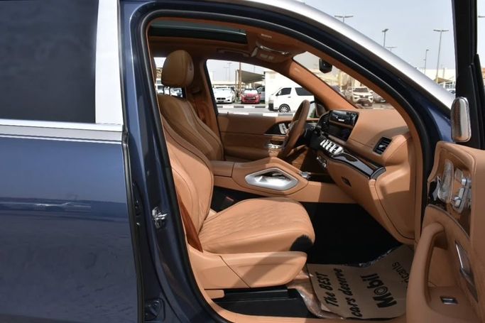 Used Mercedes-Benz Maybach GLS 600 I Facelift, 4.0 l, 2024 in Sharjah by Alfaris Used Cars, Blue color.  | AUTO.AE