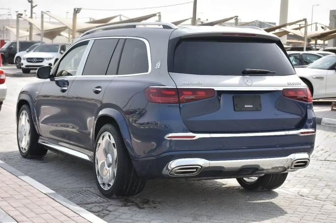 Used Mercedes-Benz Maybach GLS 600 I Facelift, 4.0 l, 2024 in Sharjah by Alfaris Used Cars, Blue color.  | AUTO.AE