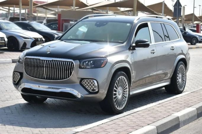 Подержанный Mercedes-Benz Maybach GLS 600 I, 4.0 л, 2021 в Шардже от Alfaris Used Cars Серый цвет. Other | AUTO.AE