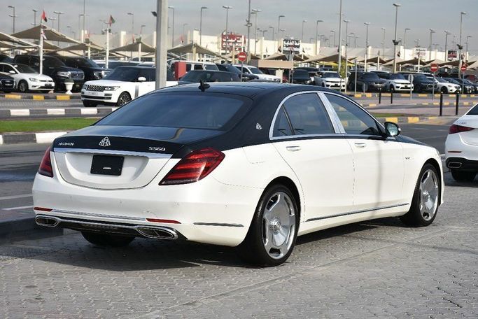Подержанный Mercedes-Benz Maybach S-Class 560 I (X222) Рестайлинг, 4.0 л, 2019 в Шардже от Alfaris Used Cars Белый цвет. Other | AUTO.AE