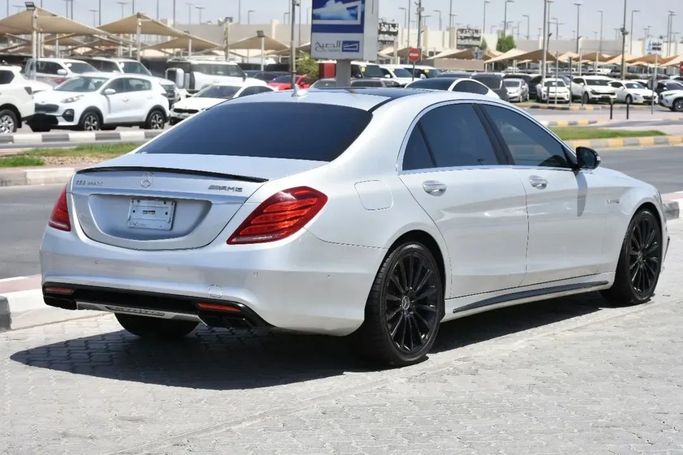 Used Mercedes-Benz S-Class AMG 63 AMG III (W222, C217), 5.5 l, 2015 in Sharjah by Alfaris Used Cars, Silver color.  | AUTO.AE