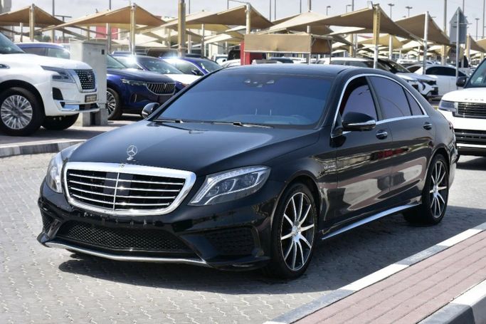 Used Mercedes-Benz S-Class AMG 63 AMG III (W222, C217), 5.5 l, 2016 in Sharjah by Alfaris Used Cars, Black color. Other | AUTO.AE