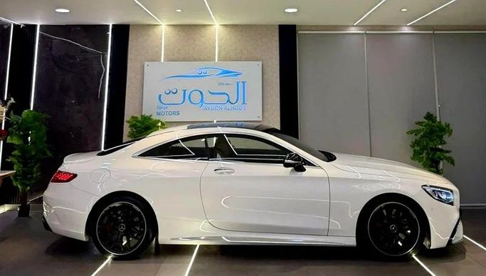 Used Mercedes-Benz S-Class 500 9G-TRONIC VI (W222, C217), 4.7 l, 2016 in Sharjah by Ayoon Alhoot Motors, White color. GCC Specs | AUTO.AE