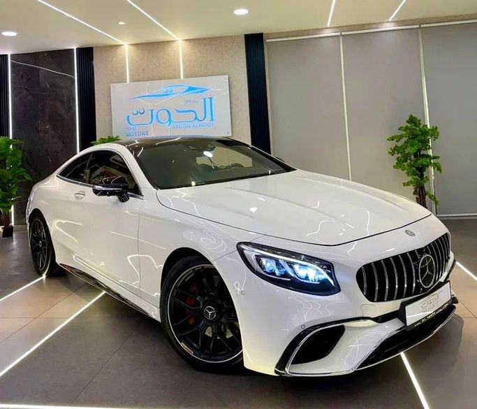 Used Mercedes-Benz S-Class 500 9G-TRONIC VI (W222, C217), 4.7 l, 2016 in Sharjah by Ayoon Alhoot Motors, White color. GCC Specs | AUTO.AE