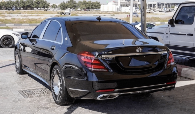 Подержанный Mercedes-Benz S-Class 500 VI (W222, C217) Рестайлинг, 3.0 л, 2018 в Шардже от Abo Saif Черный цвет. GCC | AUTO.AE