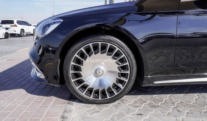 Подержанный Mercedes-Benz S-Class 500 VI (W222, C217) Рестайлинг, 3.0 л, 2018 в Шардже от Abo Saif Черный цвет. GCC | AUTO.AE