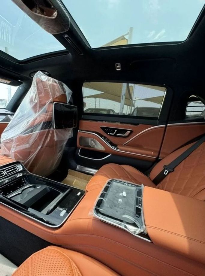 New Mercedes-Benz S-Class 450 4MATIC VII (W223), 3.0 l, 2024 in Sharjah by Nour Alnukhba Motors, Black color. Other | AUTO.AE