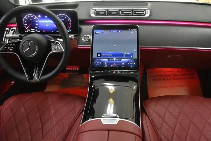 Used Mercedes-Benz S-Class 580 4MATIC VII (W223), 4.0 l, 2022 in Sharjah by Alfaris Used Cars, White color. Other | AUTO.AE