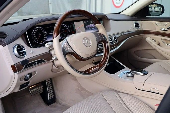 Подержанный Mercedes-Benz S-Class 400 VI (W222, C217), 3.5 л, 2015 в Шардже от Al Rukin Al Saudi Синий цвет. GCC | AUTO.AE