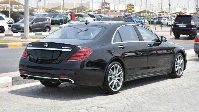 Подержанный Mercedes-Benz S-Class 450 VI (W222, C217) Рестайлинг, 3.0 л, 2018 в Шардже от Alfaris Used Cars Черный цвет. Other | AUTO.AE