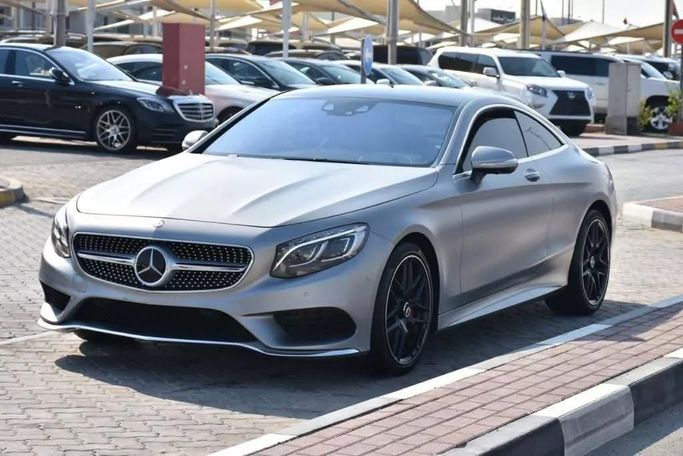 Used Mercedes-Benz S-Class 550 VI (W222, C217), 4.7 l, 2017 in Sharjah by Alfaris Used Cars, Silver color. Other | AUTO.AE
