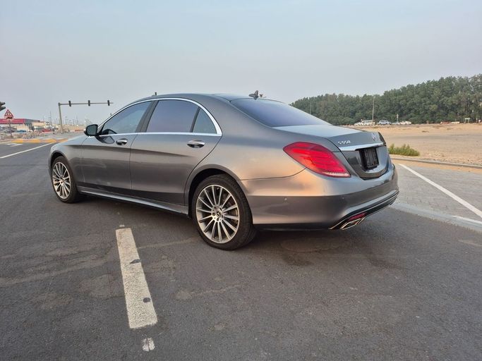 Used Mercedes-Benz S-Class 500 VI (W222, C217) Facelift, 3.0 l, 2017 in Sharjah by Al Sada used cars, Silver color. American Specs | AUTO.AE