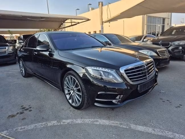 Used Mercedes-Benz S-Class 500 VI (W222, C217), 4.7 l, 2016 in Sharjah by Al Sada used cars, Black color. GCC Specs | AUTO.AE