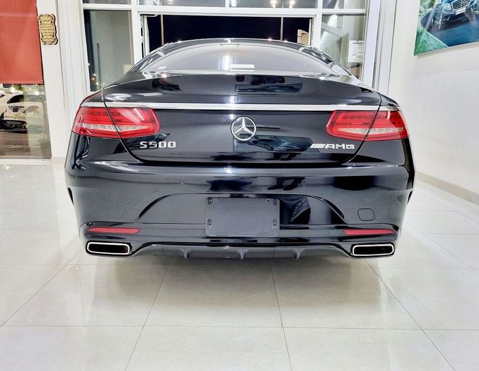 Used Mercedes-Benz S-Class 550 VI (W222, C217), 4.7 l, 2015 in Sharjah by Al Rukn Al Masie Used Cars, Black color. Japanese Specs | AUTO.AE