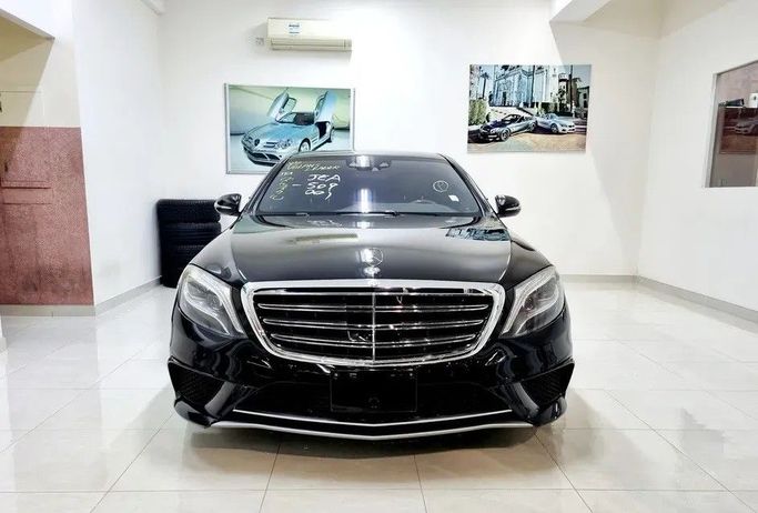 Used Mercedes-Benz S-Class 500/550 Long VI (W222, C217), 4.7 l, 2014 in Sharjah by Al Rukn Al Masie Used Cars, Black color. Japanese Specs | AUTO.AE