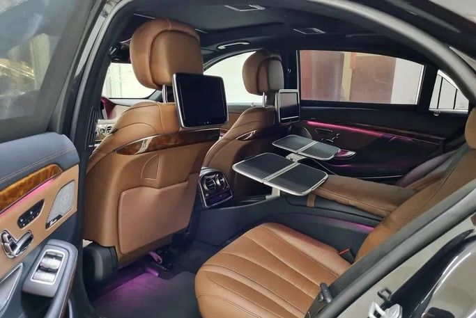 Used Mercedes-Benz S-Class 500/550 Long VI (W222, C217), 4.7 l, 2014 in Sharjah by Al Rukn Al Masie Used Cars, Black color. Japanese Specs | AUTO.AE