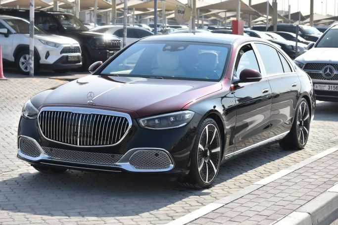 Used Mercedes-Benz S-Class 580 4MATIC VII (W223), 4.0 l, 2021 in Sharjah by Alfaris Used Cars, Black color. Other | AUTO.AE