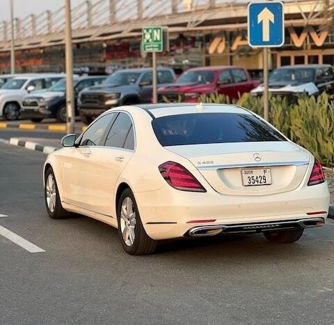 Used Mercedes-Benz S-Class 400 d VI (W222, C217) Facelift, 2.9 l, 2018 in Sharjah by Ryno Cars, White color. Japanese Specs | AUTO.AE